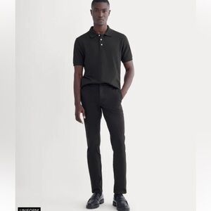Everlane Traveler Chino black pants